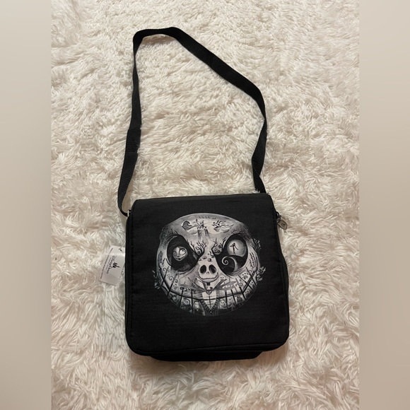 DISNEY PARKS JACK SKELLINGTON NIGHTMARE BEFORE CHRISTMAS PIN TRADING BAG - Picture 8 of 16